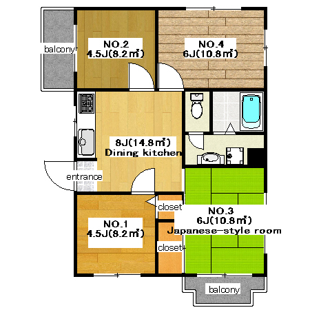 Guesthouse Mejiro Room 3 Share House Affordable Appartements In Tokyo Tokyostay